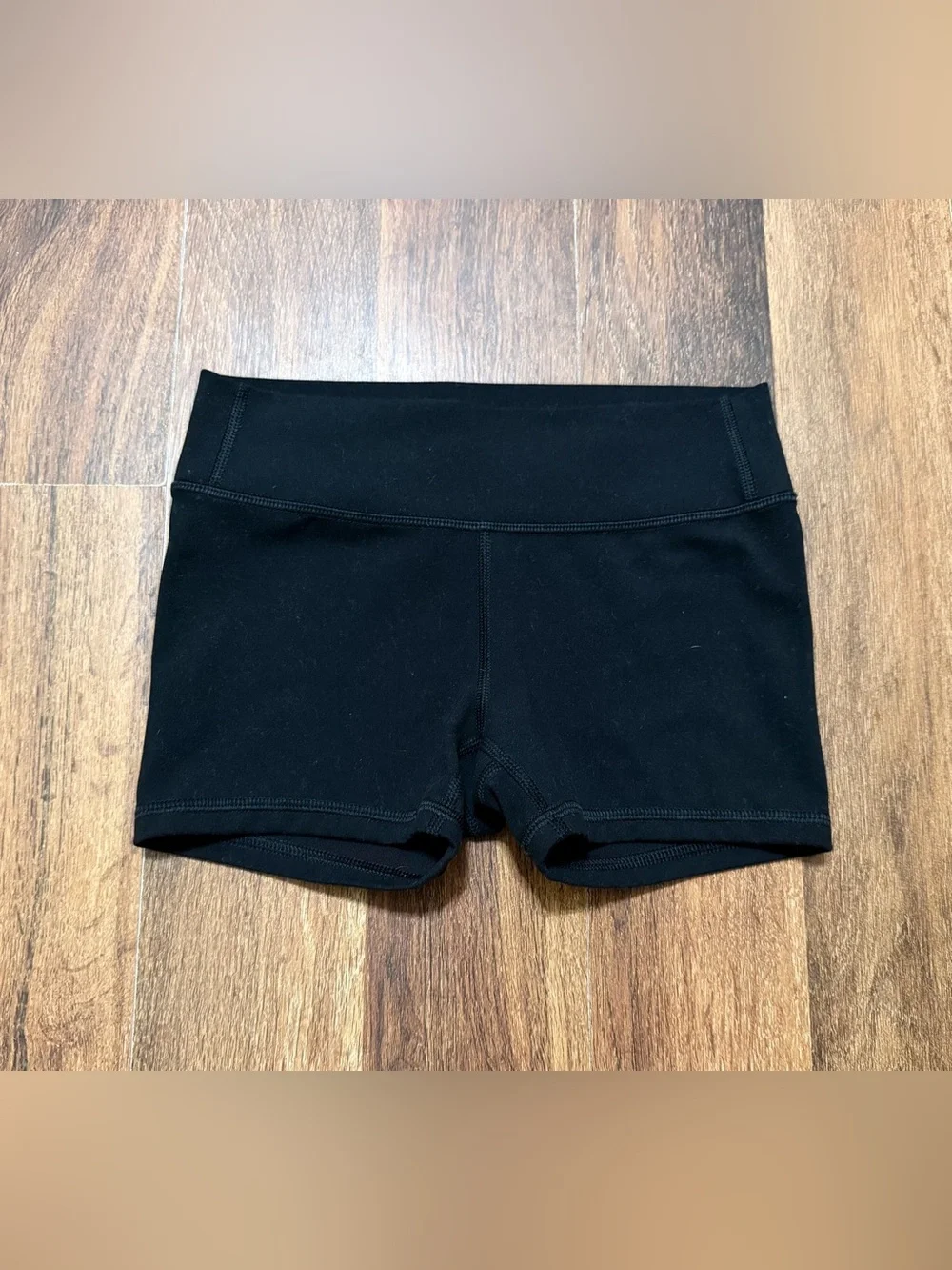 all in motion Black Girls' Stretch Athletic Shorts
